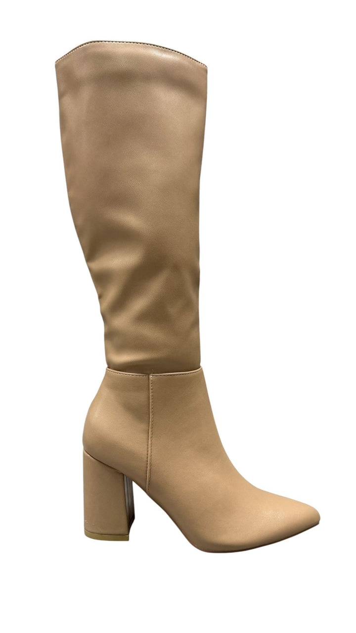 Bota Eco cuero Camel 009 ibstore