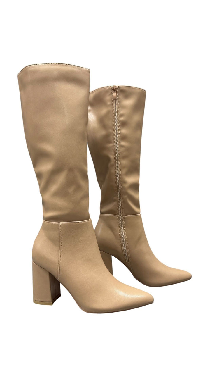Bota Eco cuero Camel 009 ibstore