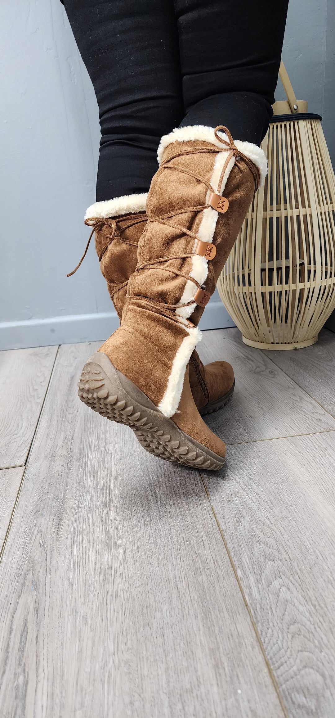 Bota Velvet khaki - 35 - ibstore