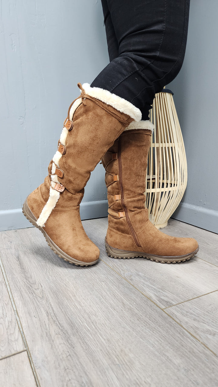 Bota Velvet khaki - 35 - ibstore