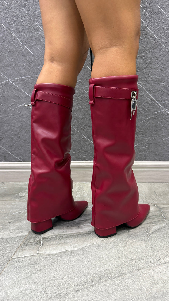 Bota candado burdeo ibstore