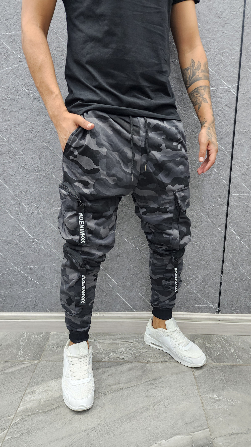 Buzo Militar Negro 835 ibstore