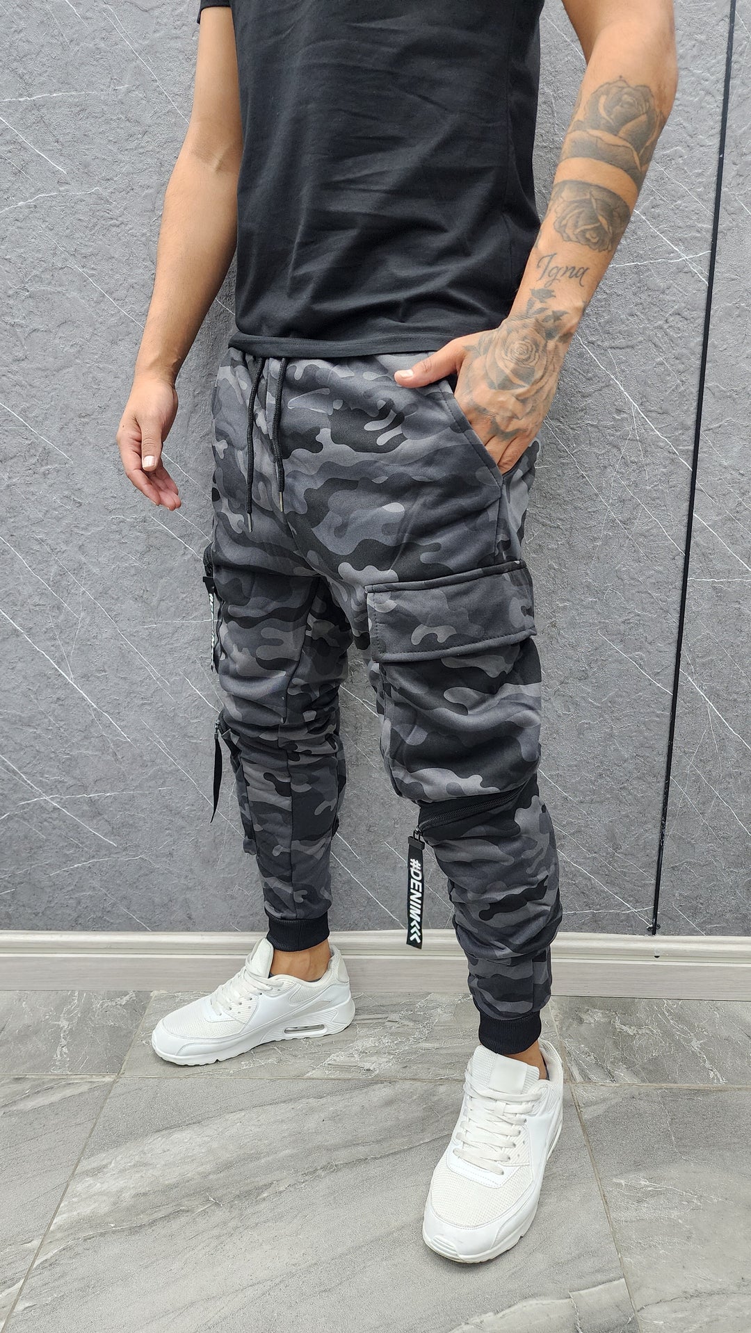 Buzo Militar Negro 835 ibstore