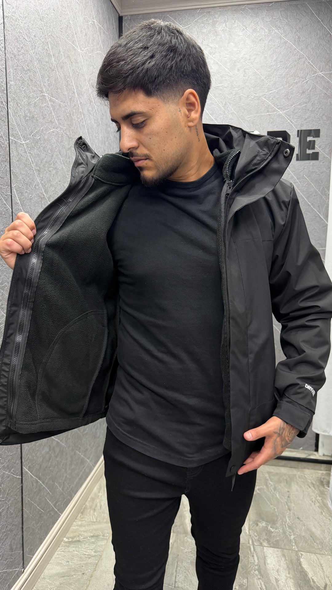 Chaqueta 3 en 1 R58 Black