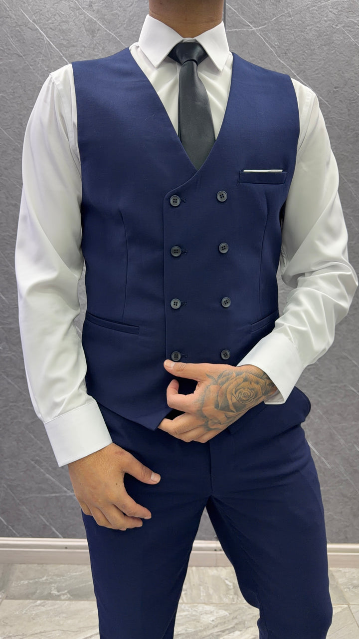 Traje 141 Azul Marino – 3 Piezas
