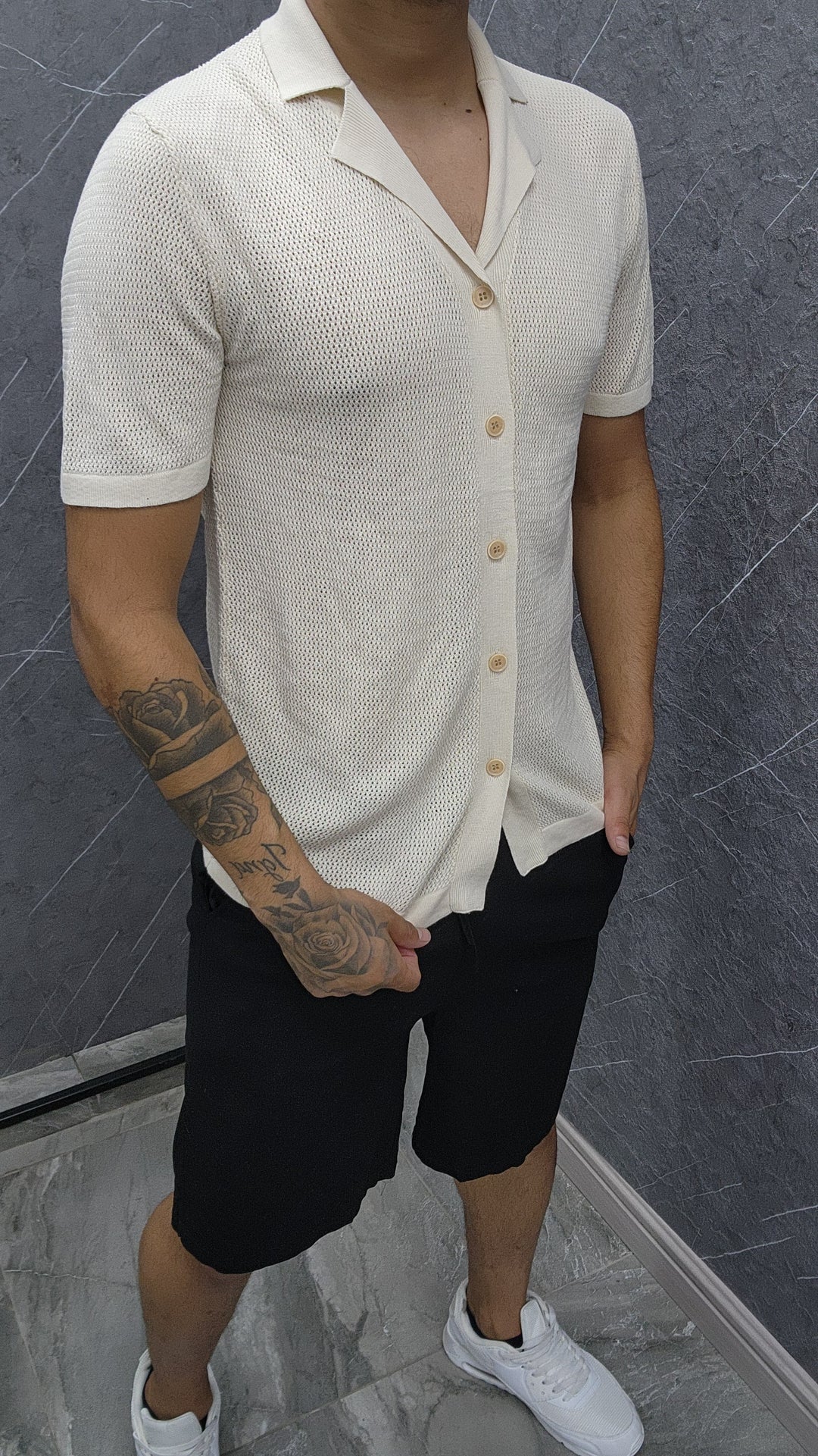 Camisa 220 Crema ibstore