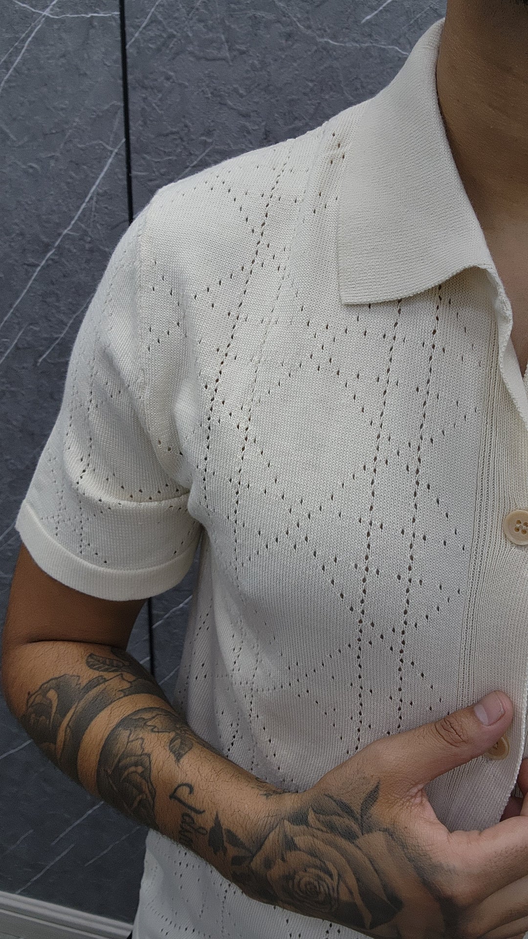 Camisa 222 Crema ibstore