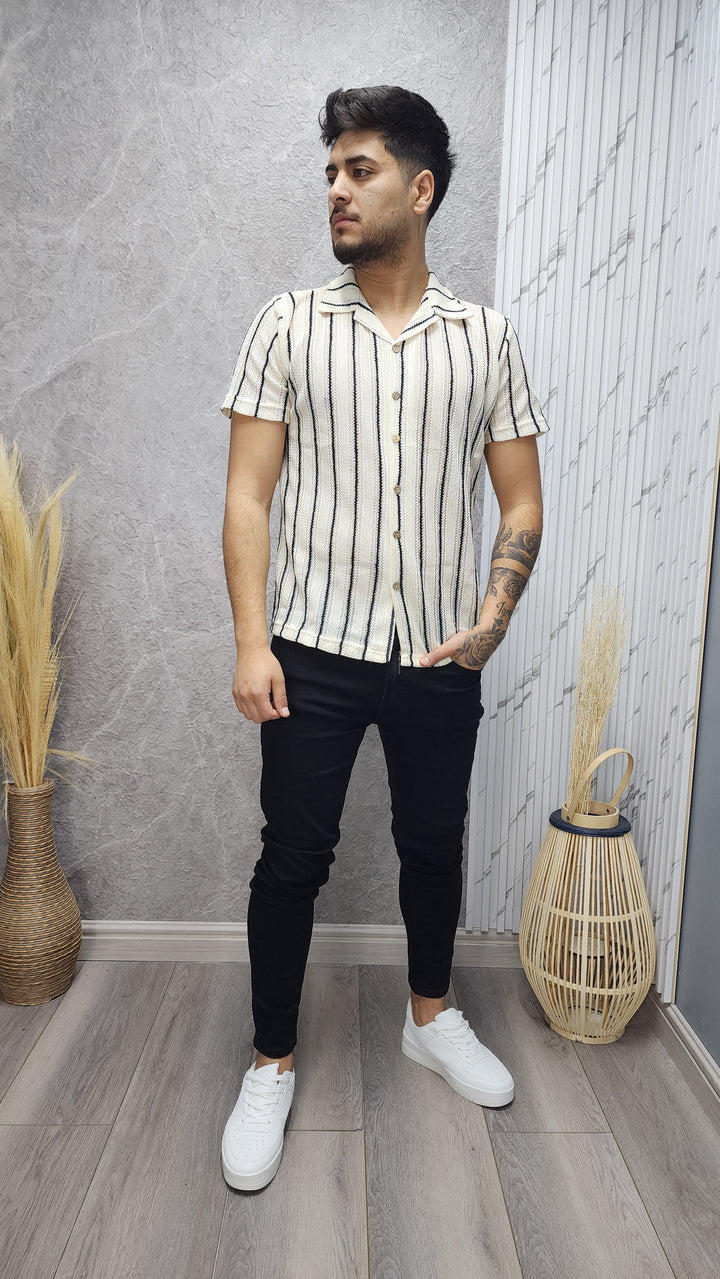 Camisa Lenon Beige 170 ibstore