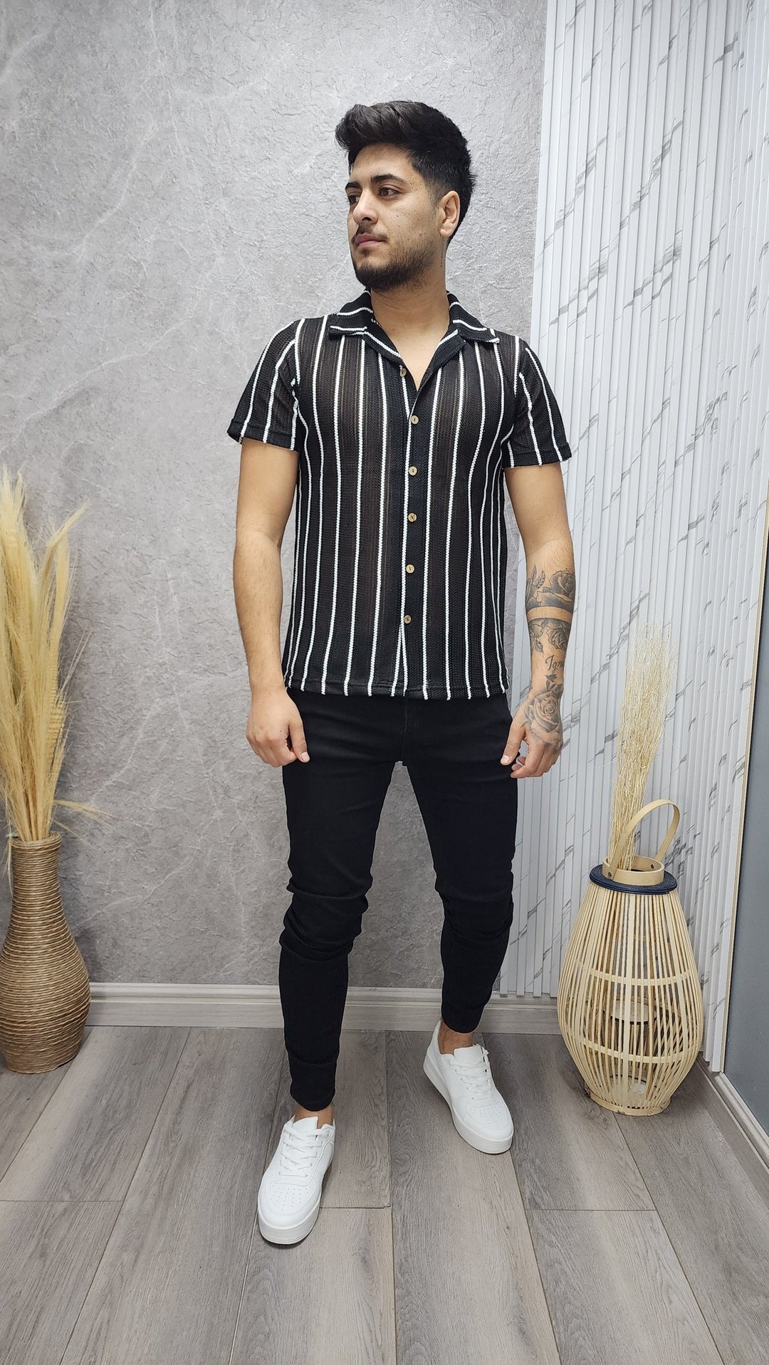 Camisa Lenon Negra 170 ibstore