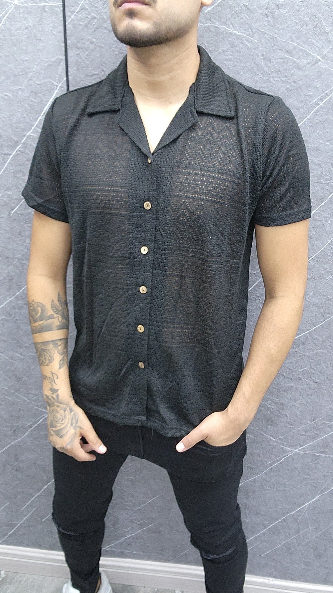 Camisa Negra 169 ibstore