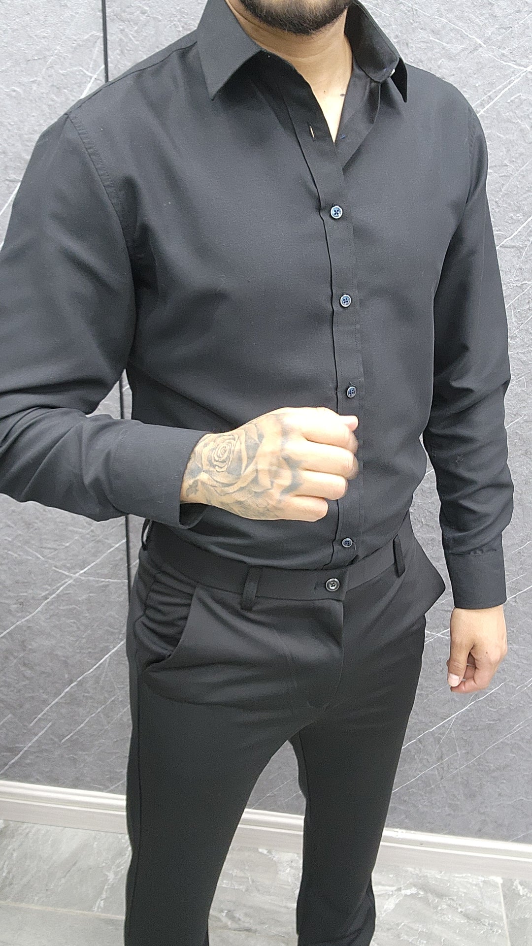 Camisa Negra ibstore