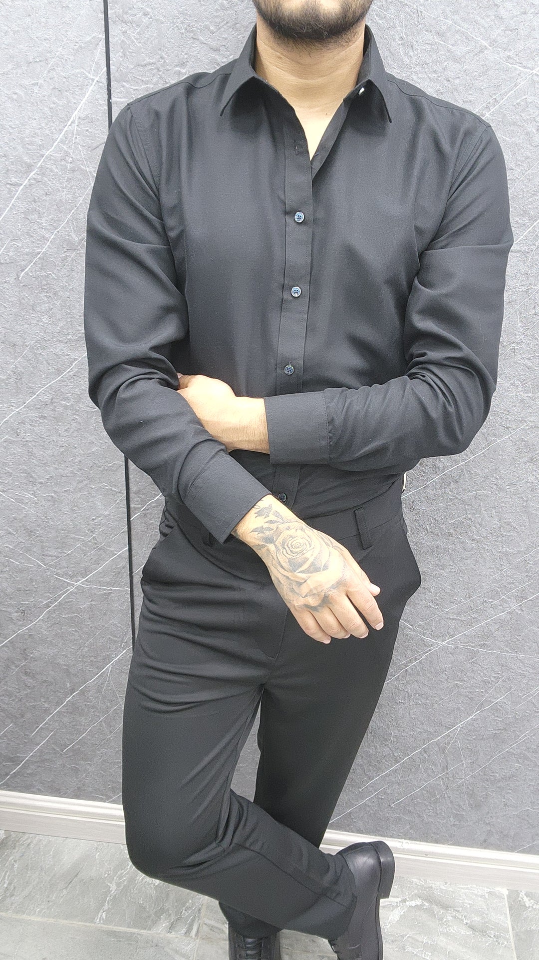 Camisa Negra ibstore