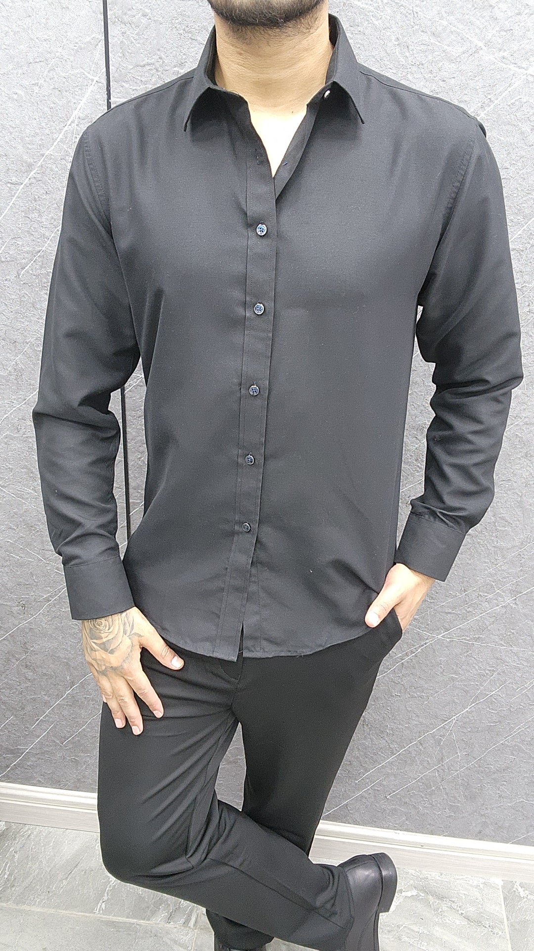 Camisa Negra ibstore