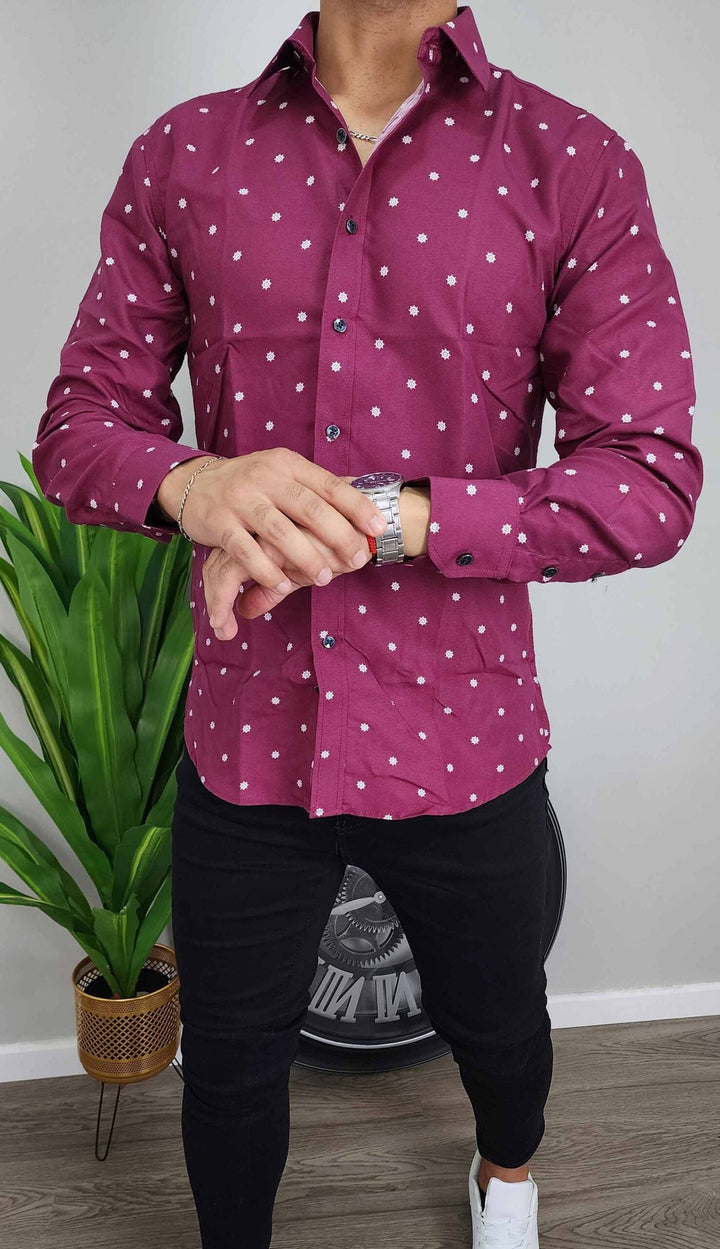 Camisa Oklahoma (Burdeo) - 2XL - ibstore