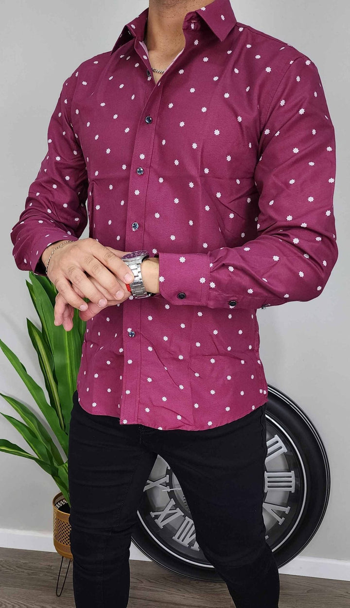 Camisa Oklahoma (Burdeo) - 2XL - ibstore