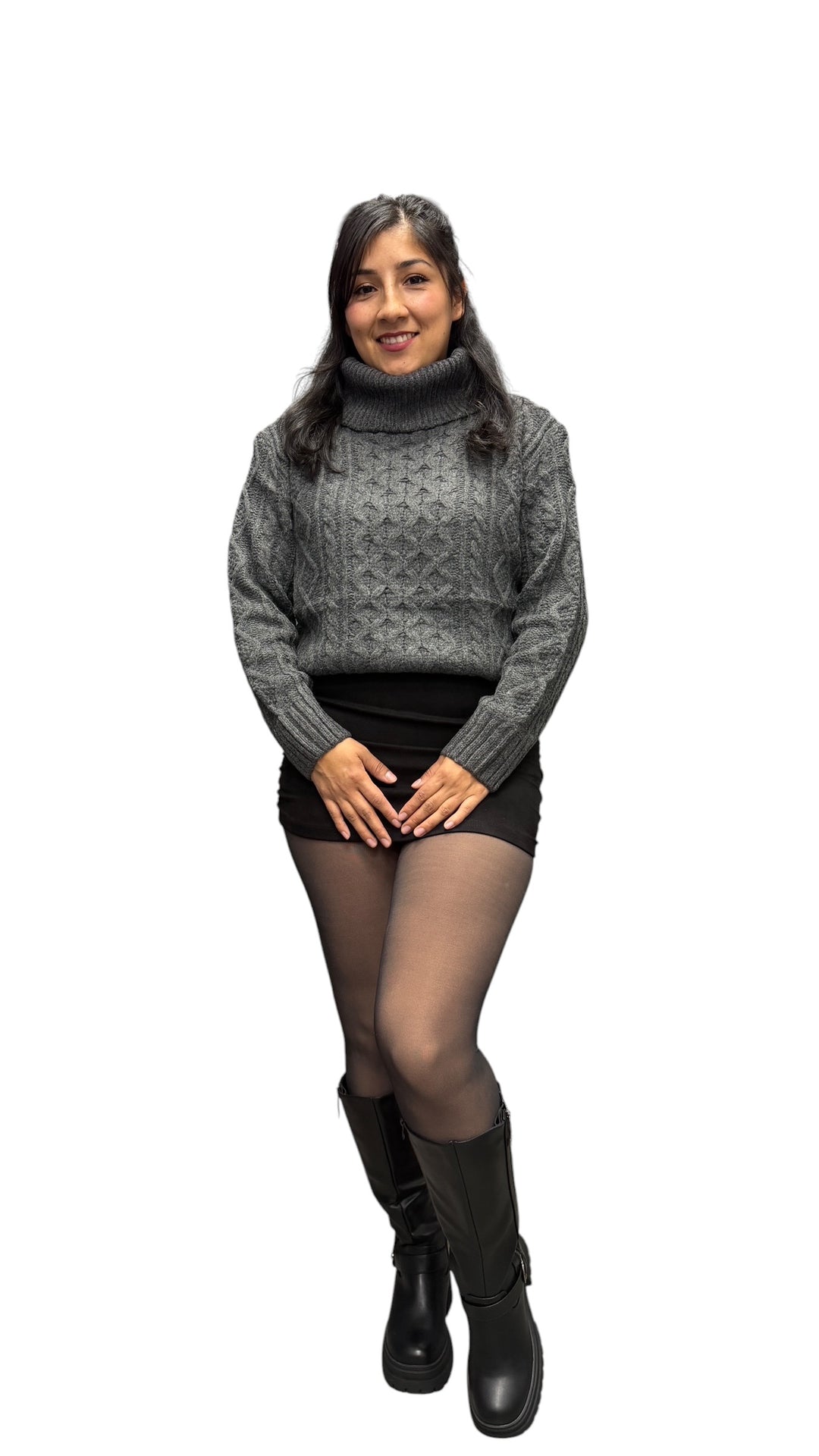 Chaleco Fiorella GRIS 024 ibstore