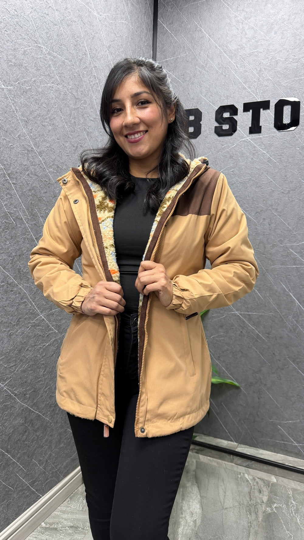 Chaqueta Neuquén Café IB STORE