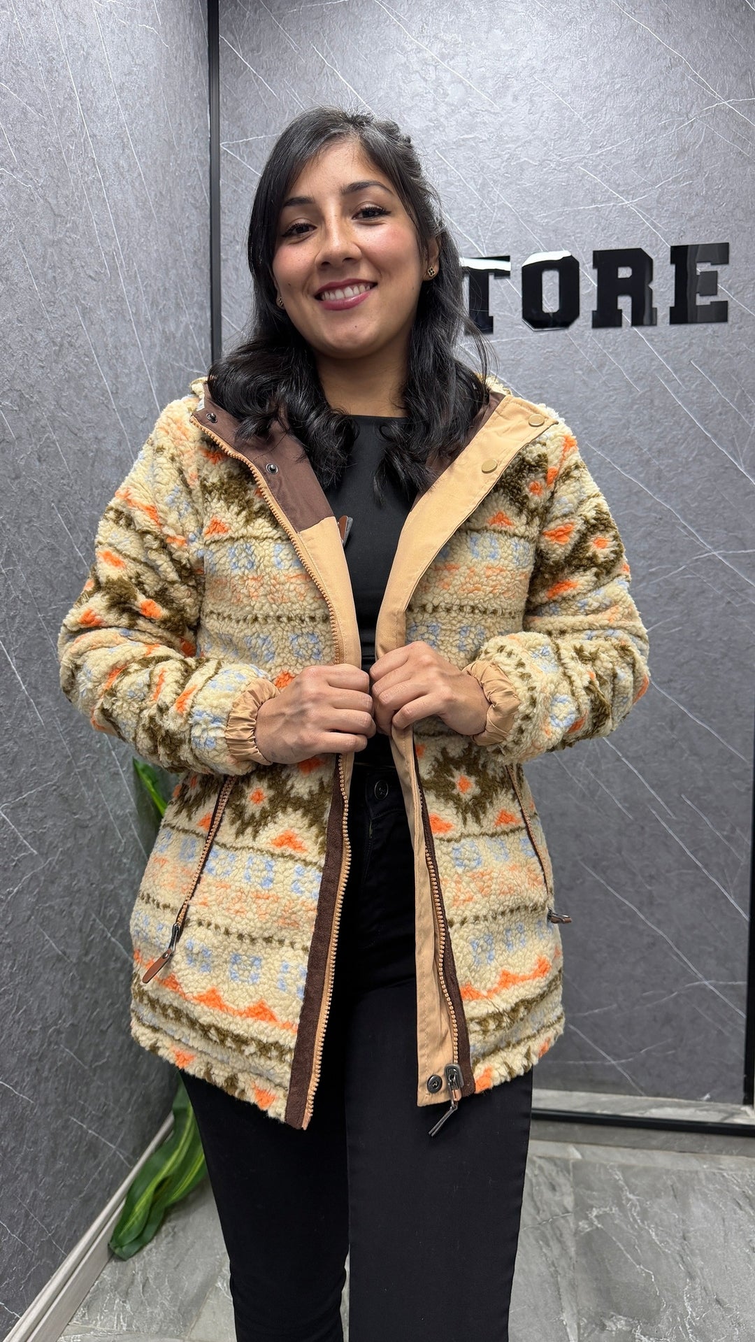 Chaqueta Neuquén Café IB STORE