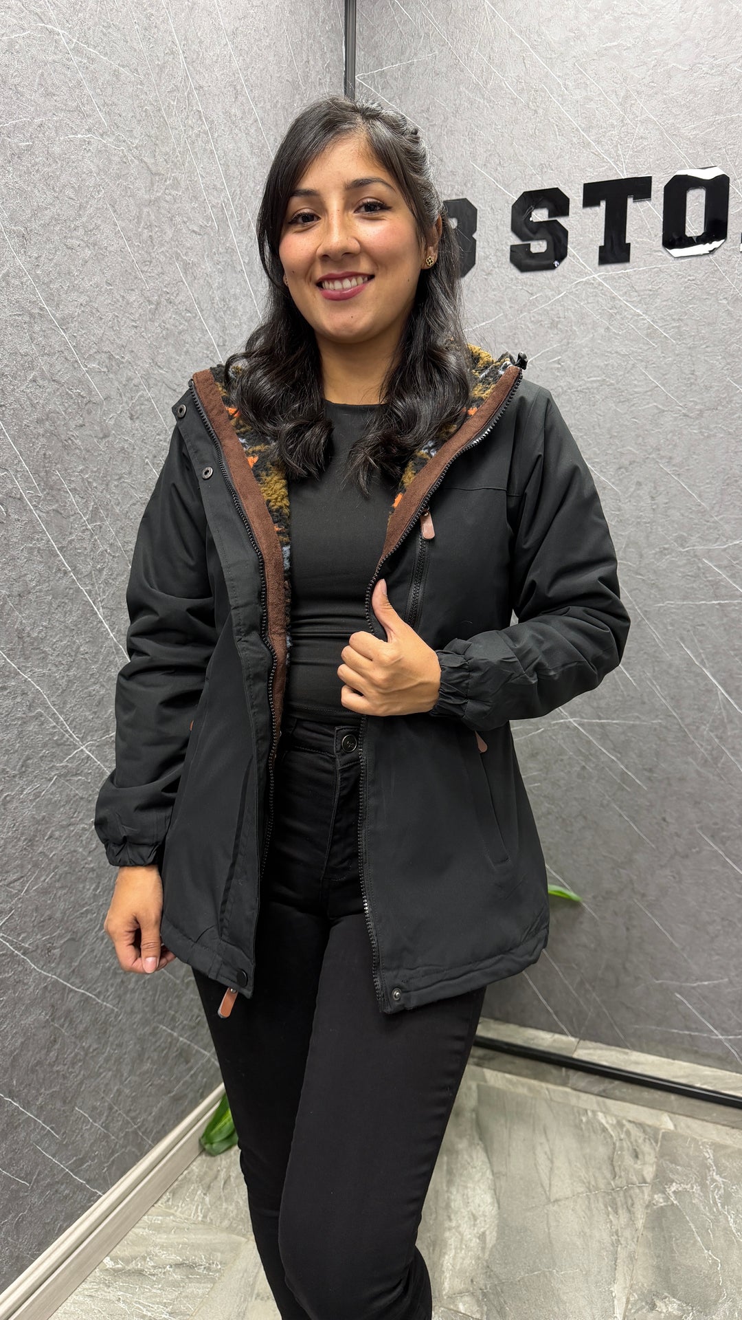 Chaqueta Neuquén Negra IB STORE