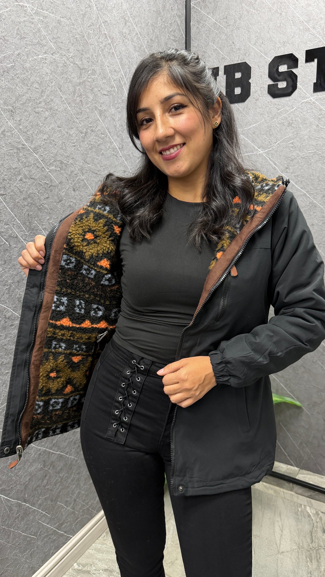 Chaqueta Neuquén Negra IB STORE