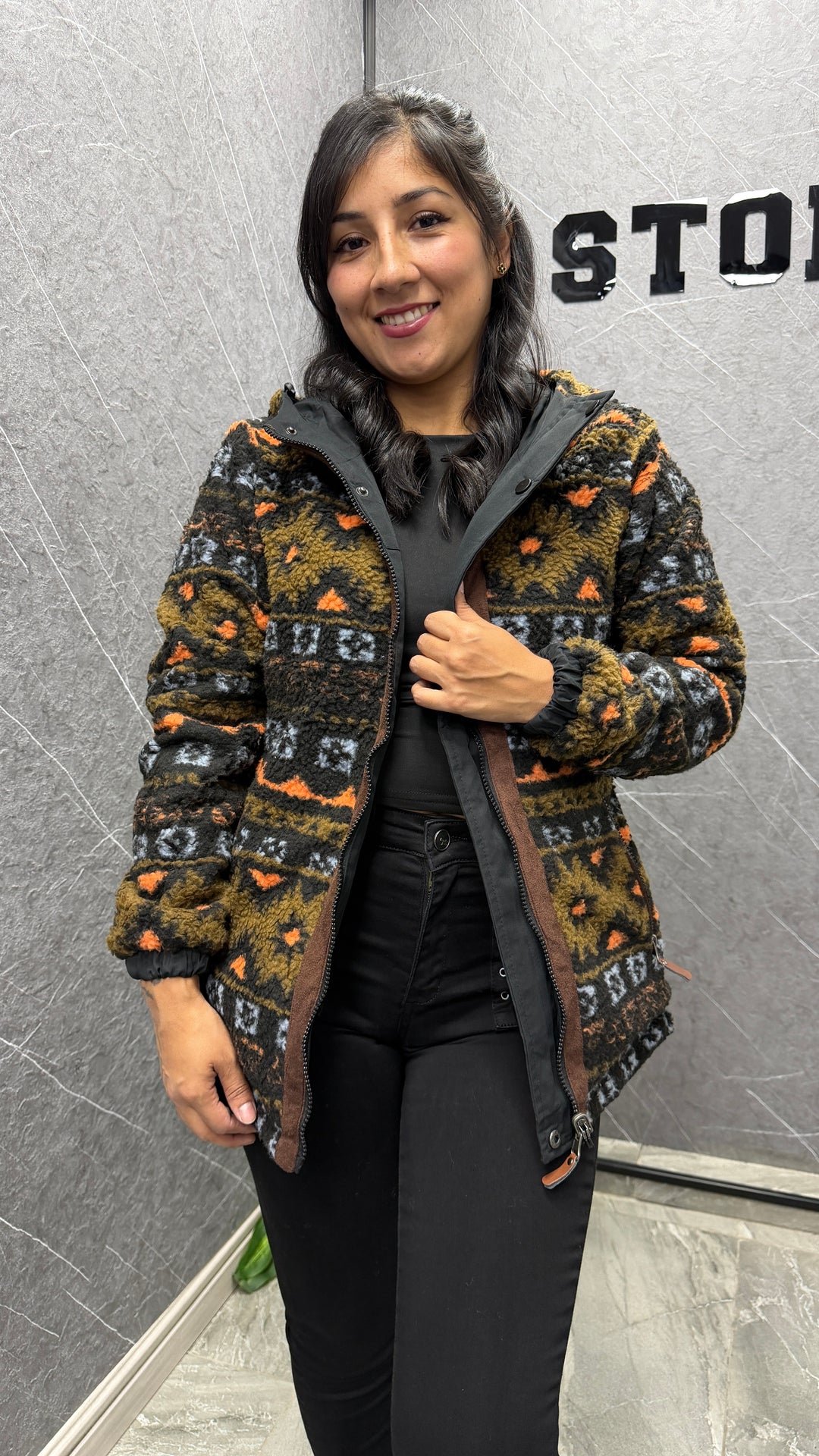 Chaqueta Neuquén Negra IB STORE