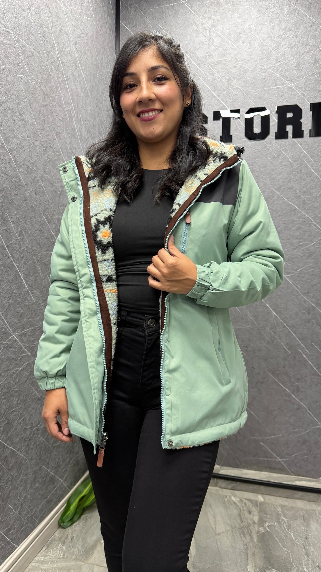 Chaqueta Neuquén Verde Mi tienda