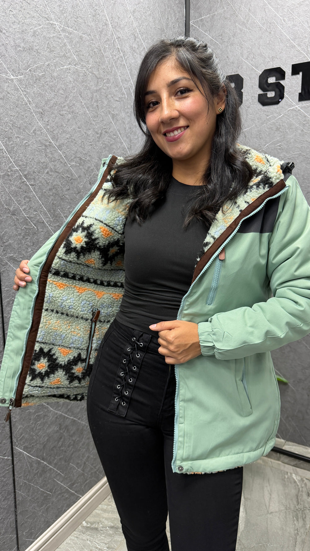 Chaqueta Neuquén Verde Mi tienda