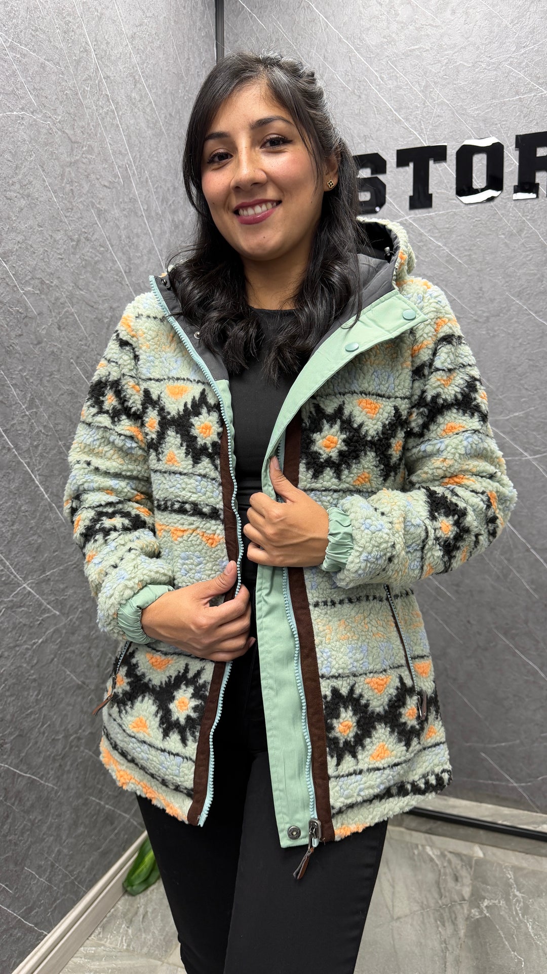 Chaqueta Neuquén Verde Mi tienda