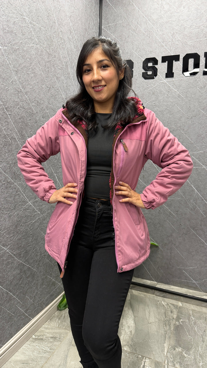 Chaqueta Neuquén rosada IB STORE