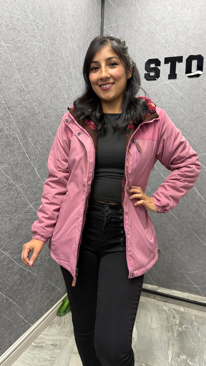 Chaqueta Neuquén rosada IB STORE