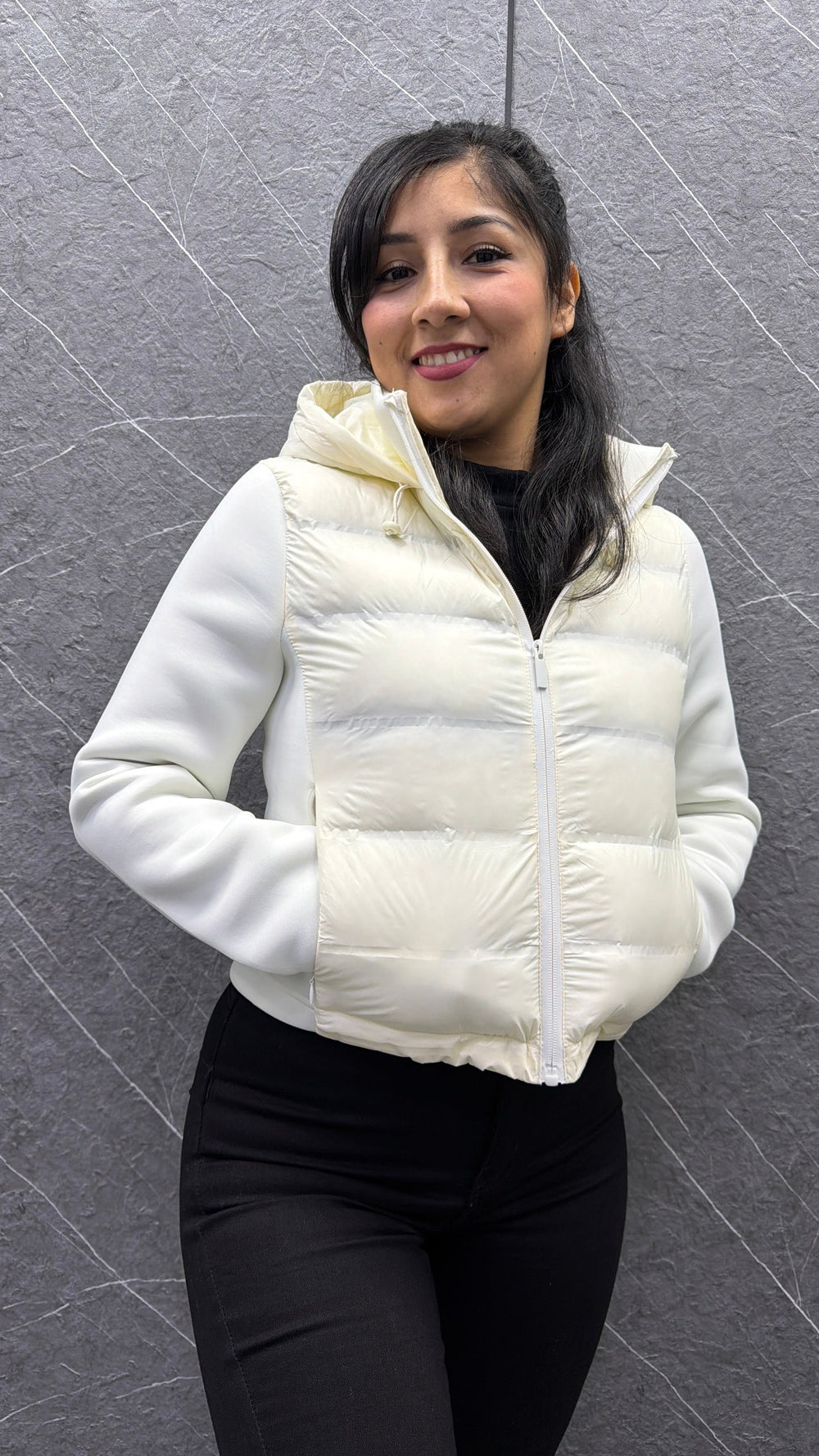 Chaqueta Zara BLANCA 513 ibstore