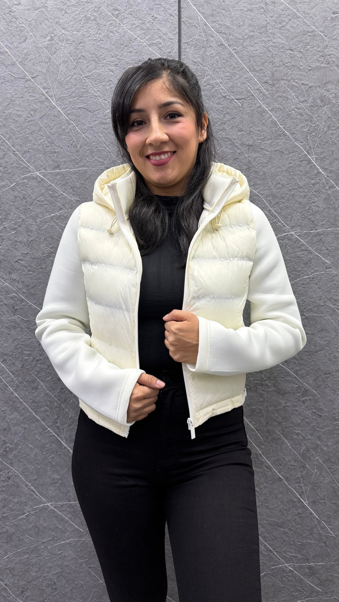 Chaqueta Zara BLANCA 513 ibstore