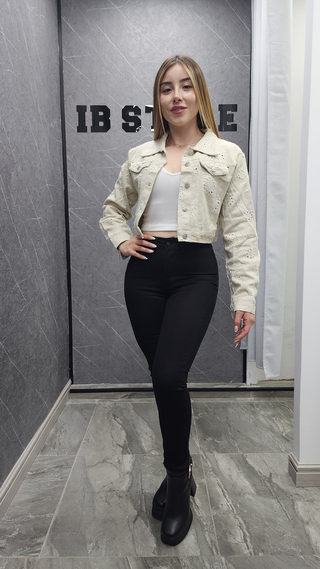 Chaqueta denim Florencia B 079 ibstore