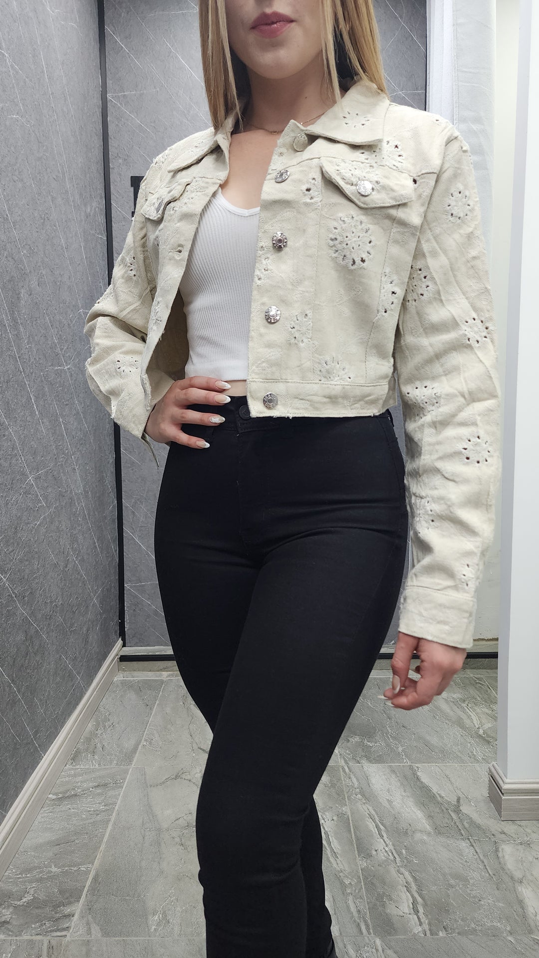 Chaqueta denim Florencia B 079 ibstore