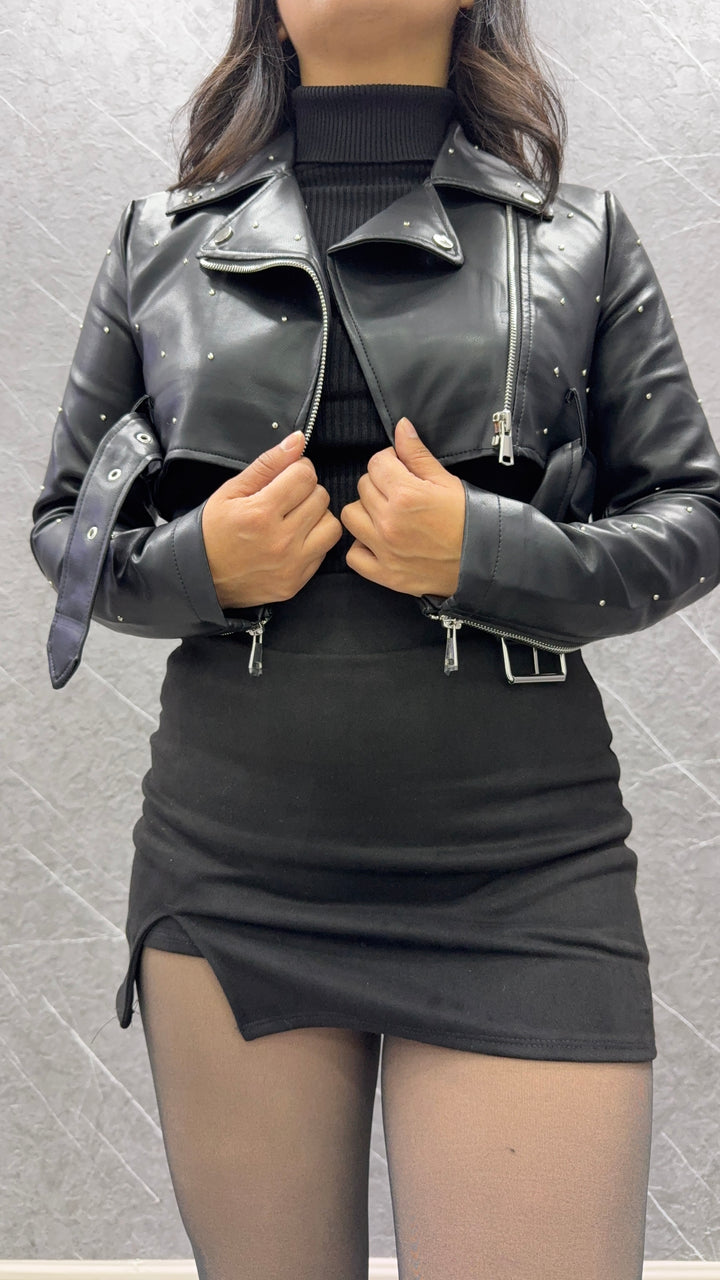 Chaqueta París Eco Cuero