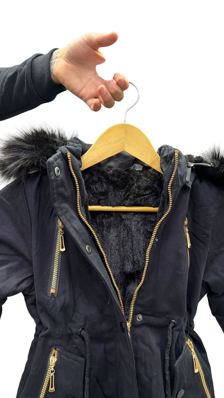 Chaqueta niña negra ibstore