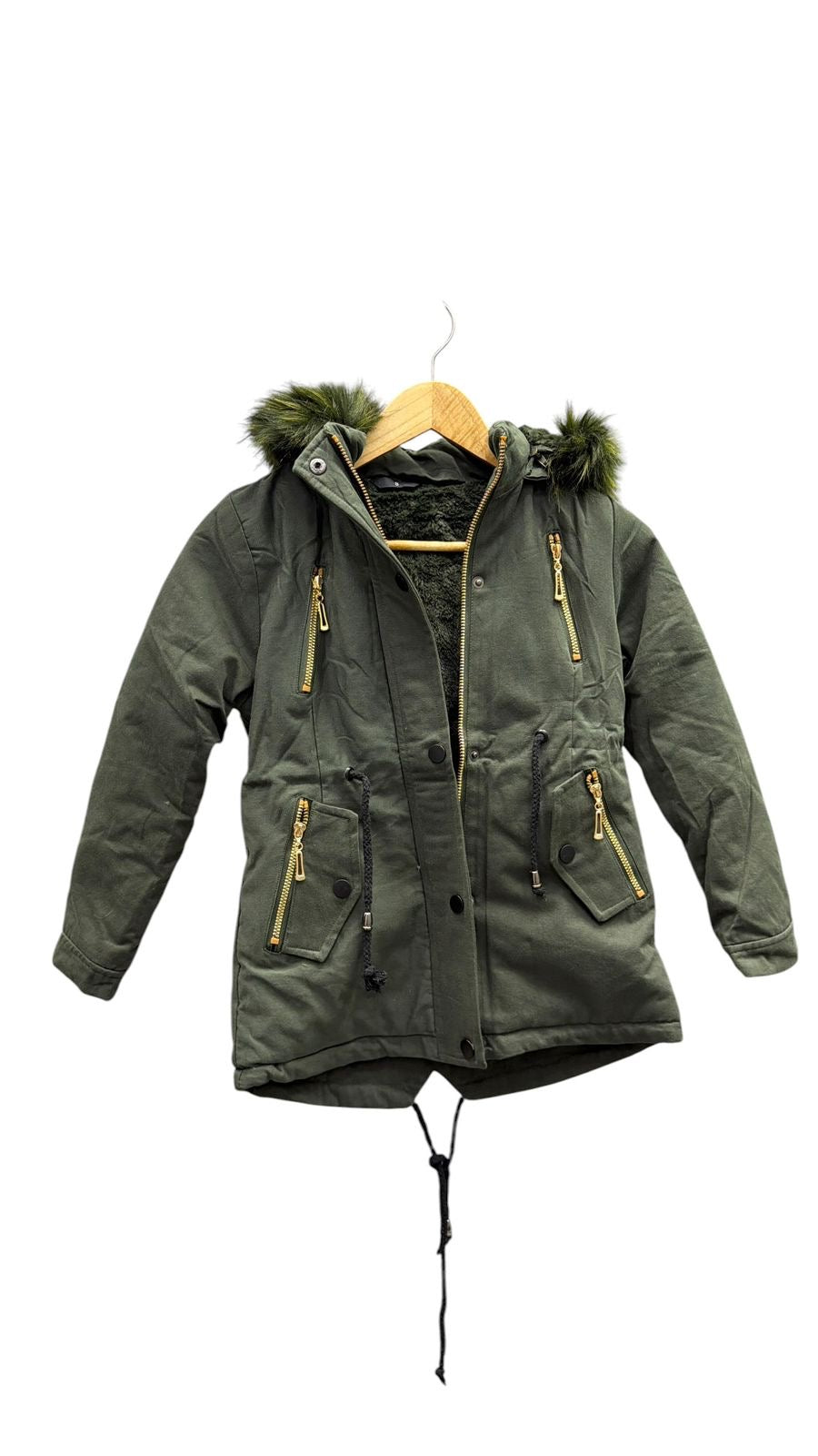 Chaqueta niña verde ibstore