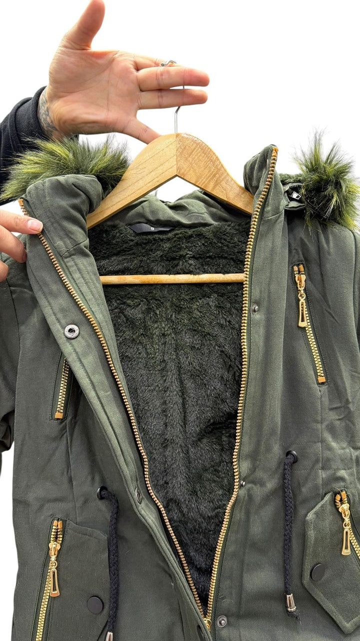 Chaqueta niña verde ibstore