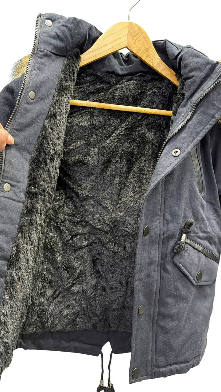 Chaqueta niño negra ibstore