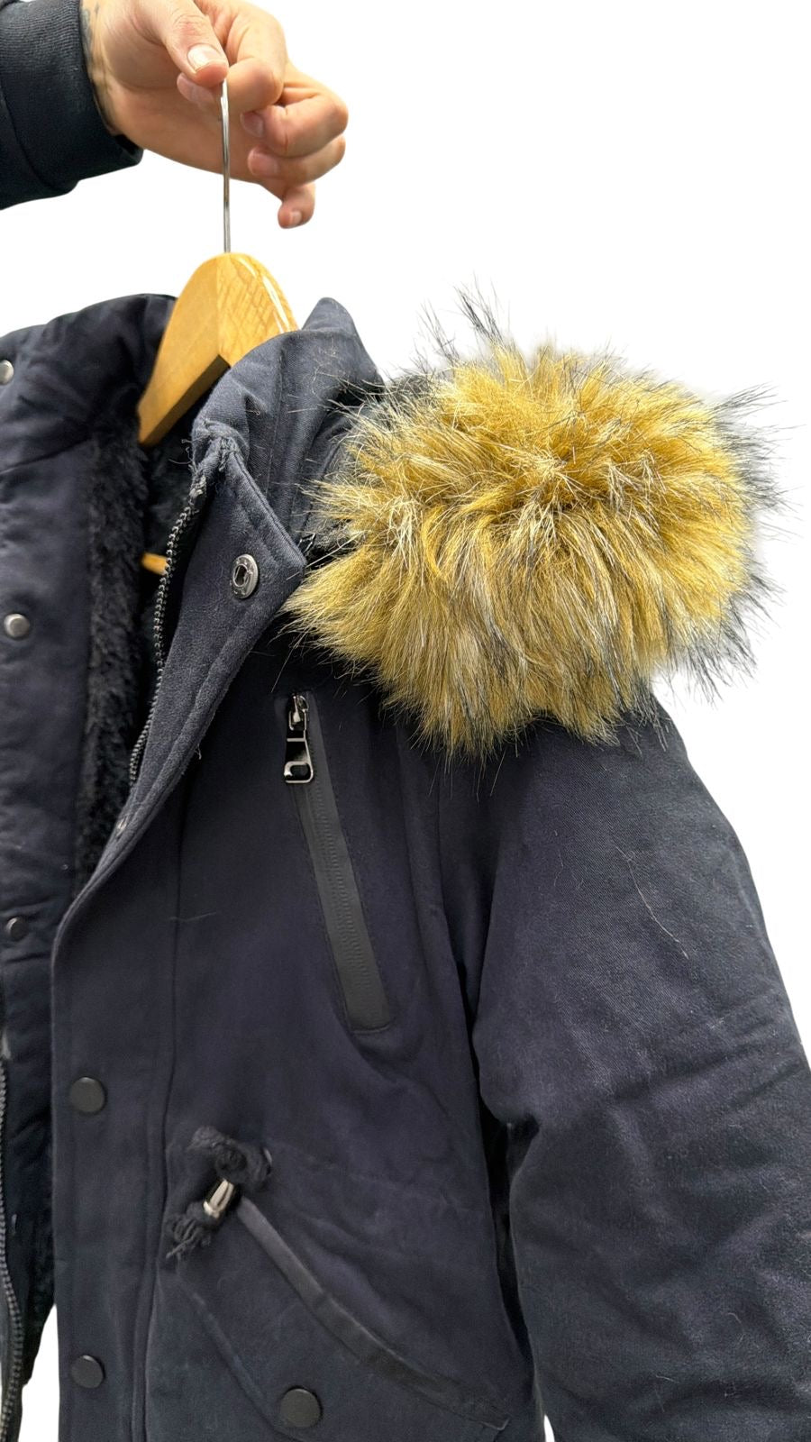 Chaqueta niño negra ibstore
