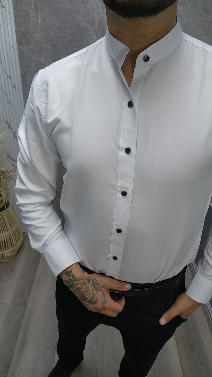 Cuello mao Blanca ibstore