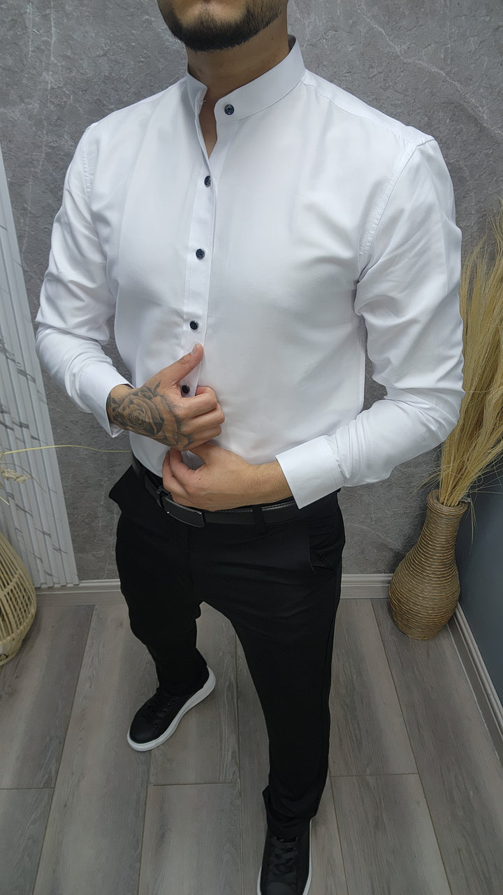Cuello mao Blanca ibstore