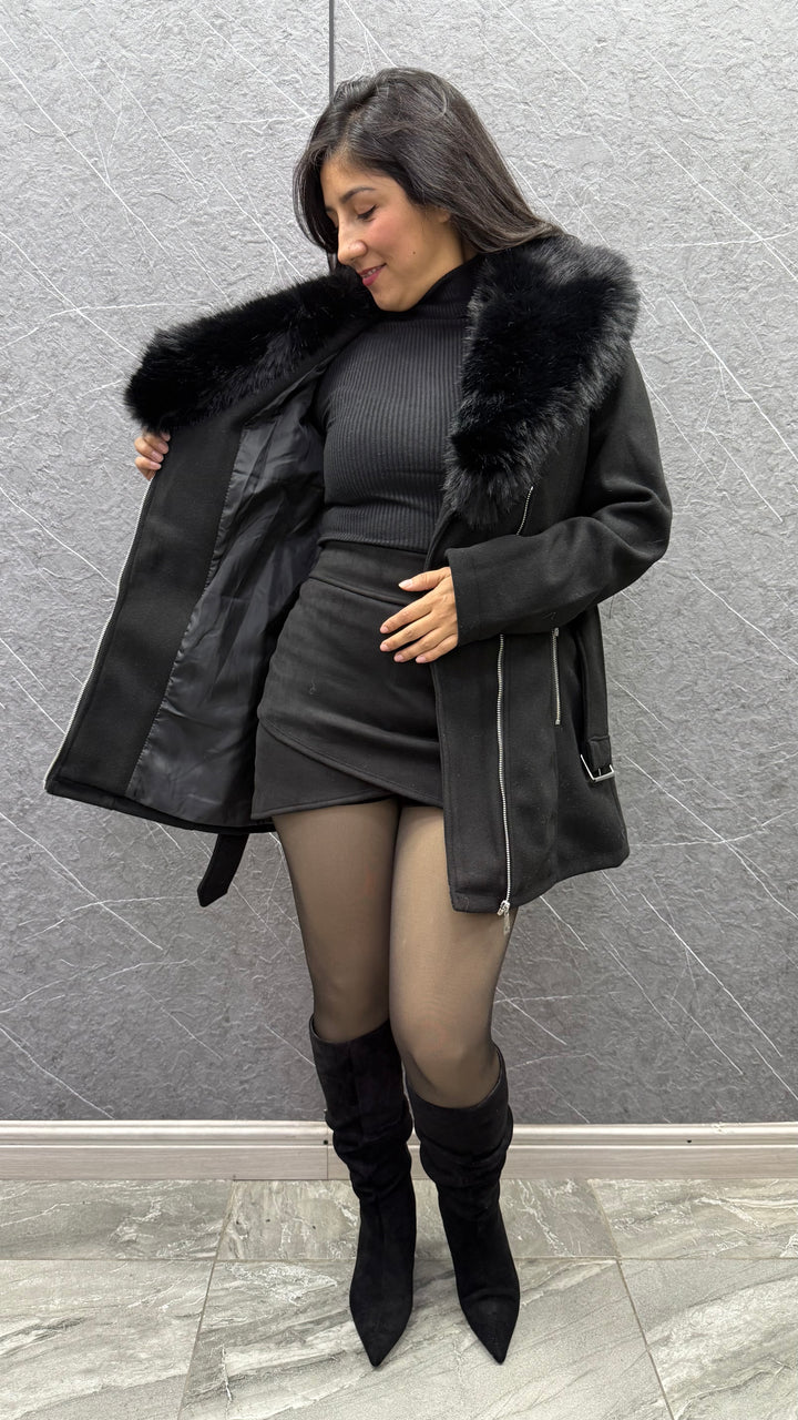 Abrigo 2137 Negro