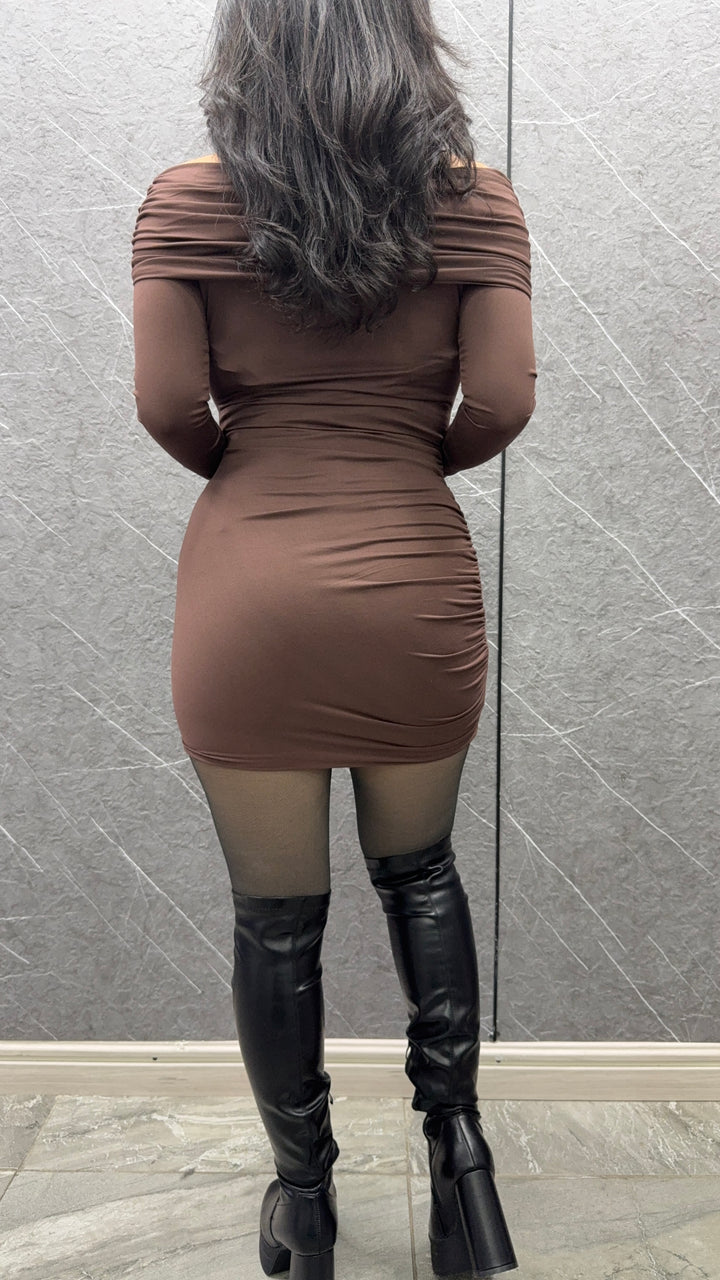 Vestido Lili chocolate