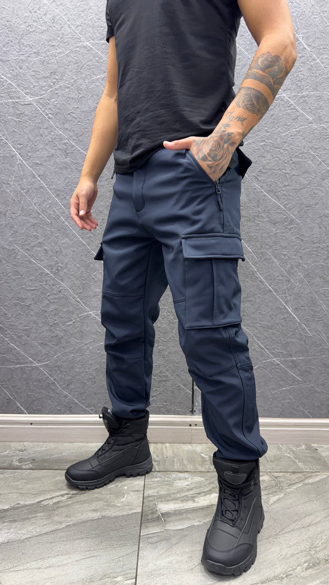 Softshell  025 Azul
