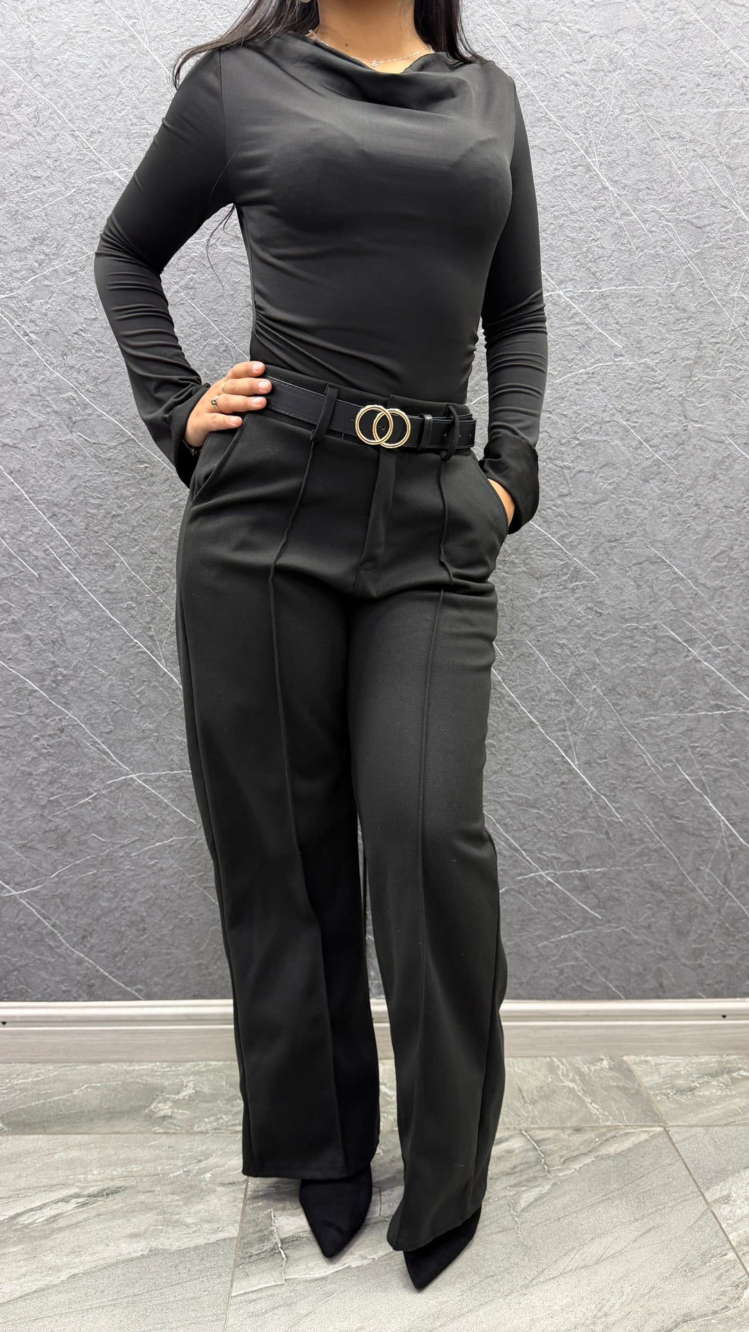 Pantalón sastrero Premium negro 0-60