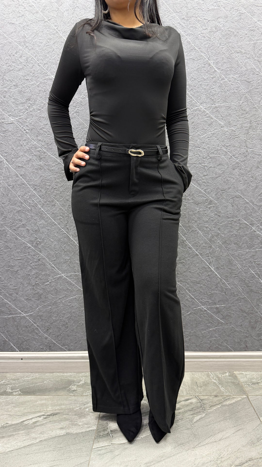 Pantalón formal NEGRO 328