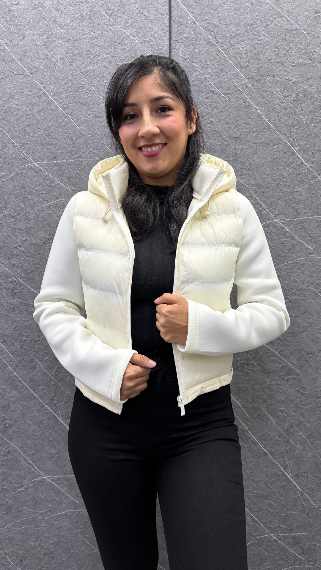 Chaqueta Zara BLANCA 513