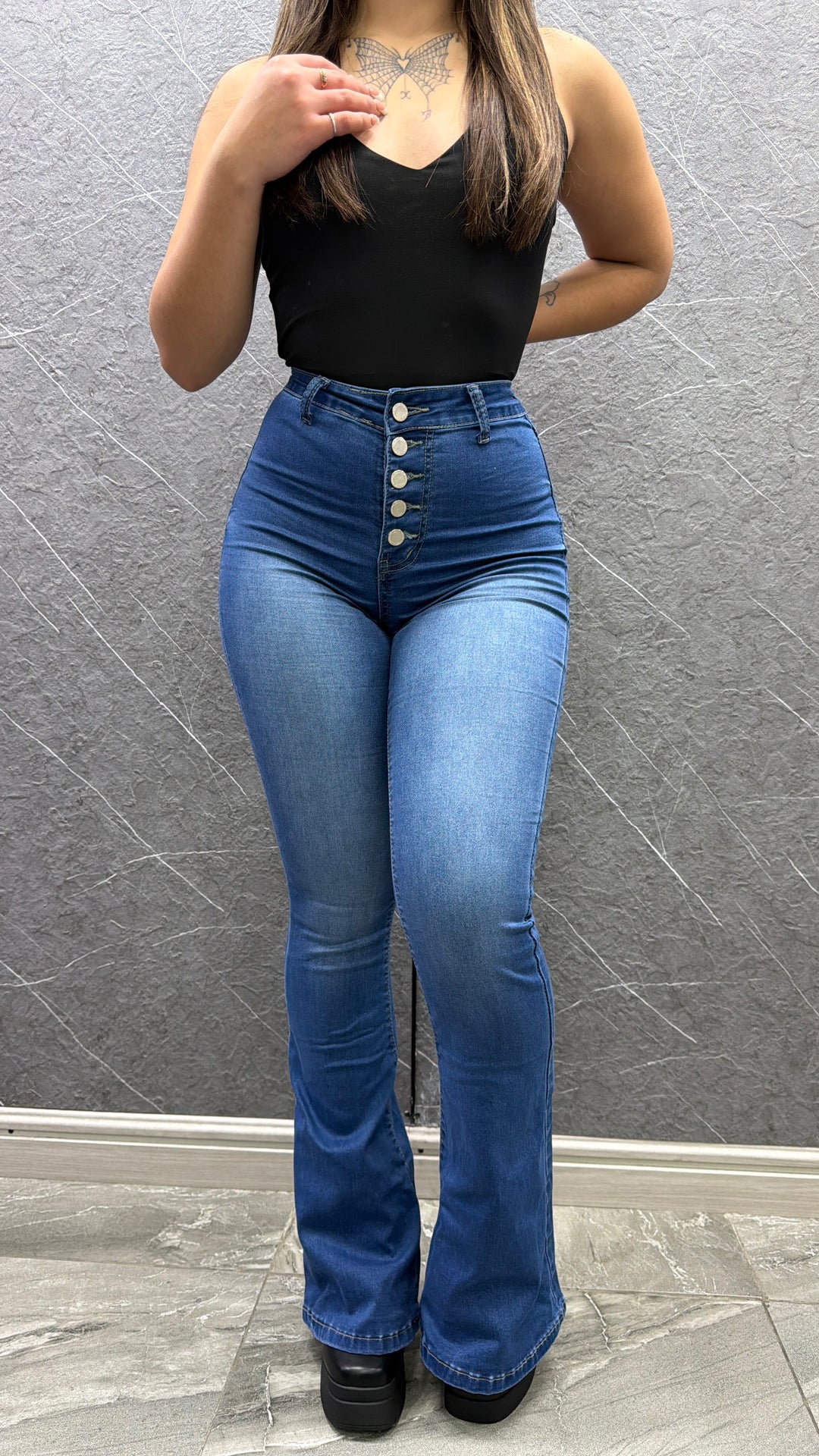 Jeans Flare Vera 025-1