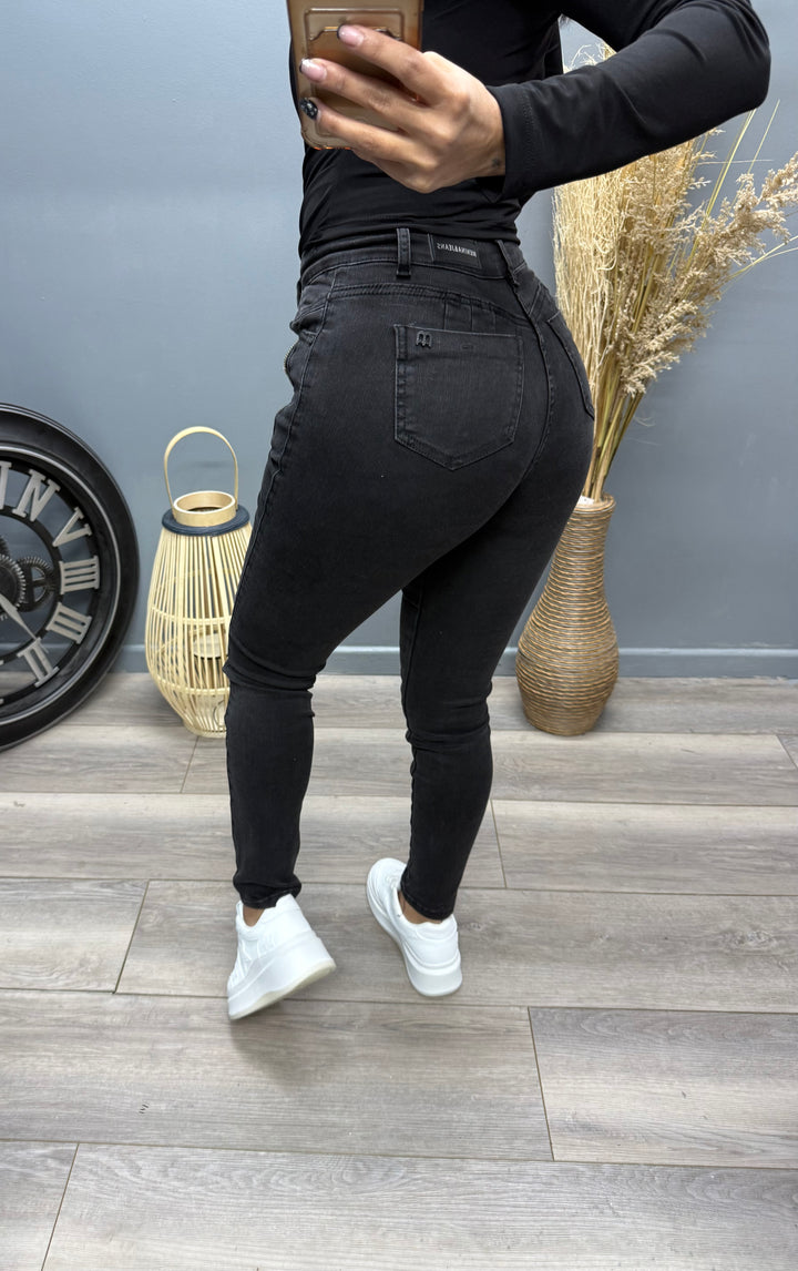 Jeans skinny Noir 06-1 - 36 - ibstore